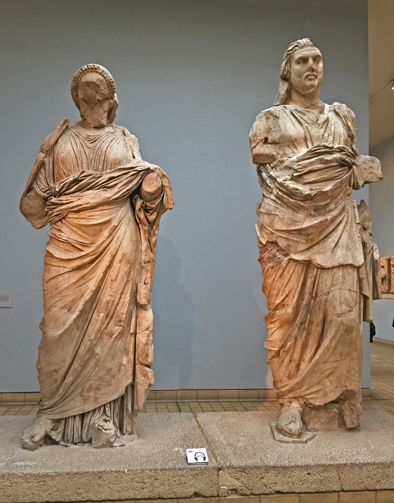 Maussollos and His Wife Artemisia